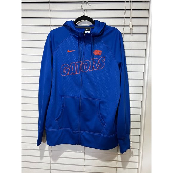 Nike Florida Gators Fleece Hoodie Jacket - Size XL - Picture 1 of 3